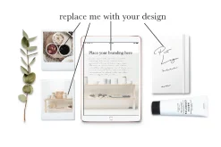 Chic Modern iPad Mockup