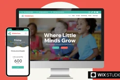 Childcare & Babysitting Wix Template