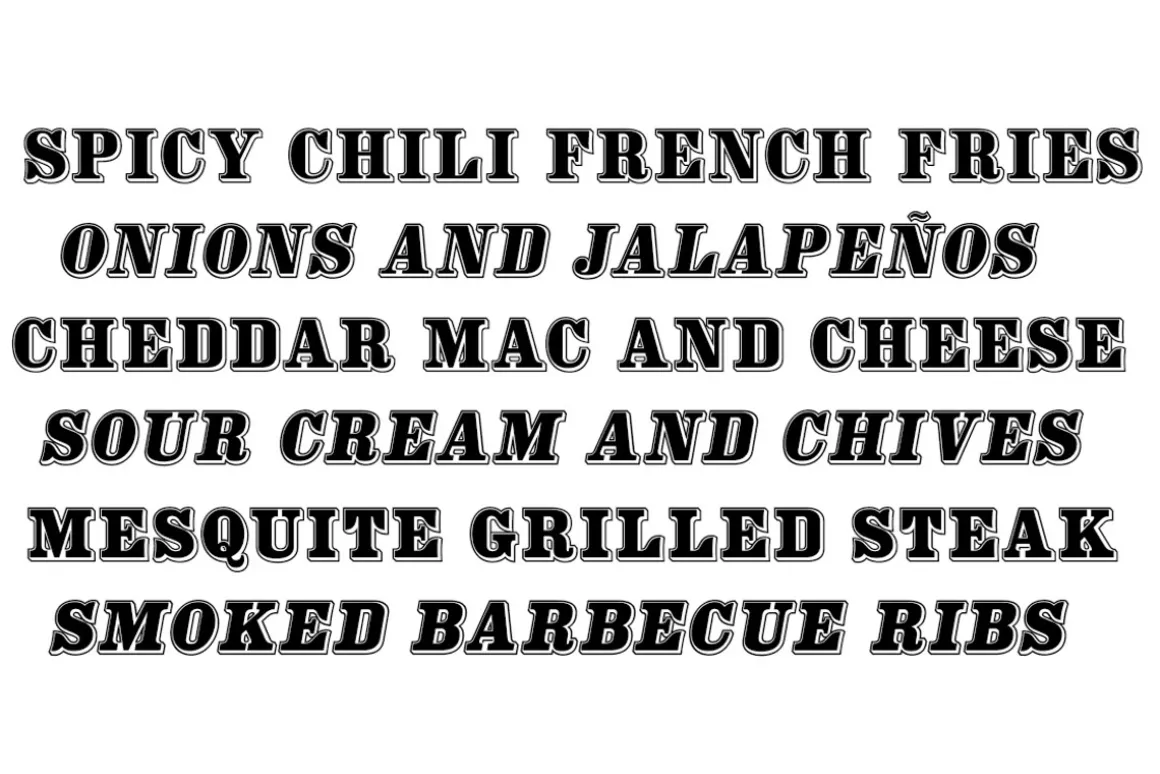 Chili Font Family Complete