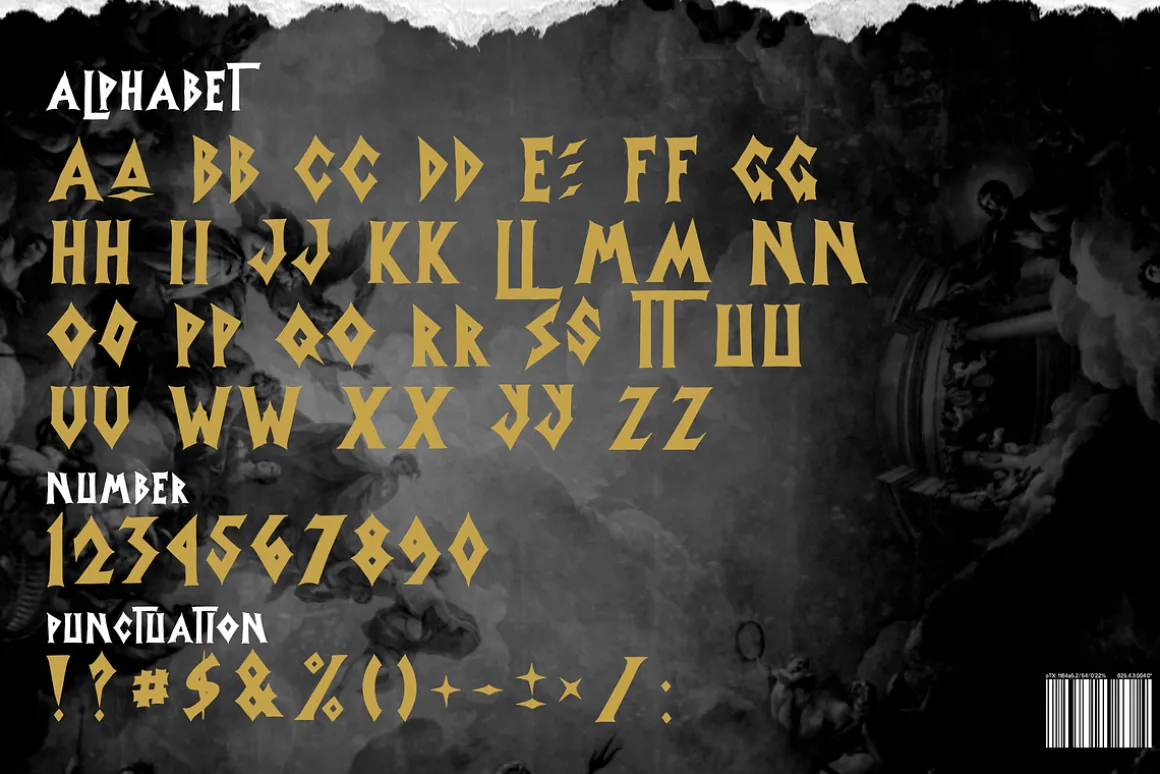 Chimers Graffiti Y2k Display Font