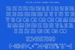 Chiroto - Ligatures Retro Font