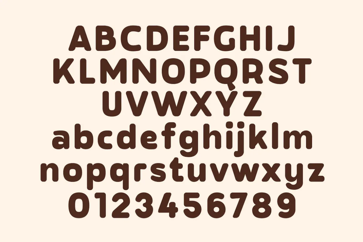 Chocho Aura – Tasty Bold Food Font