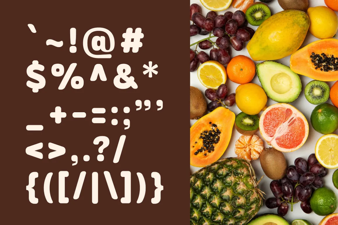 Chocho Aura – Tasty Bold Food Font