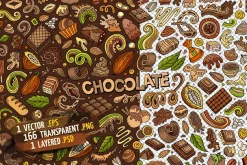 Chocolate Objects & Symbols Set