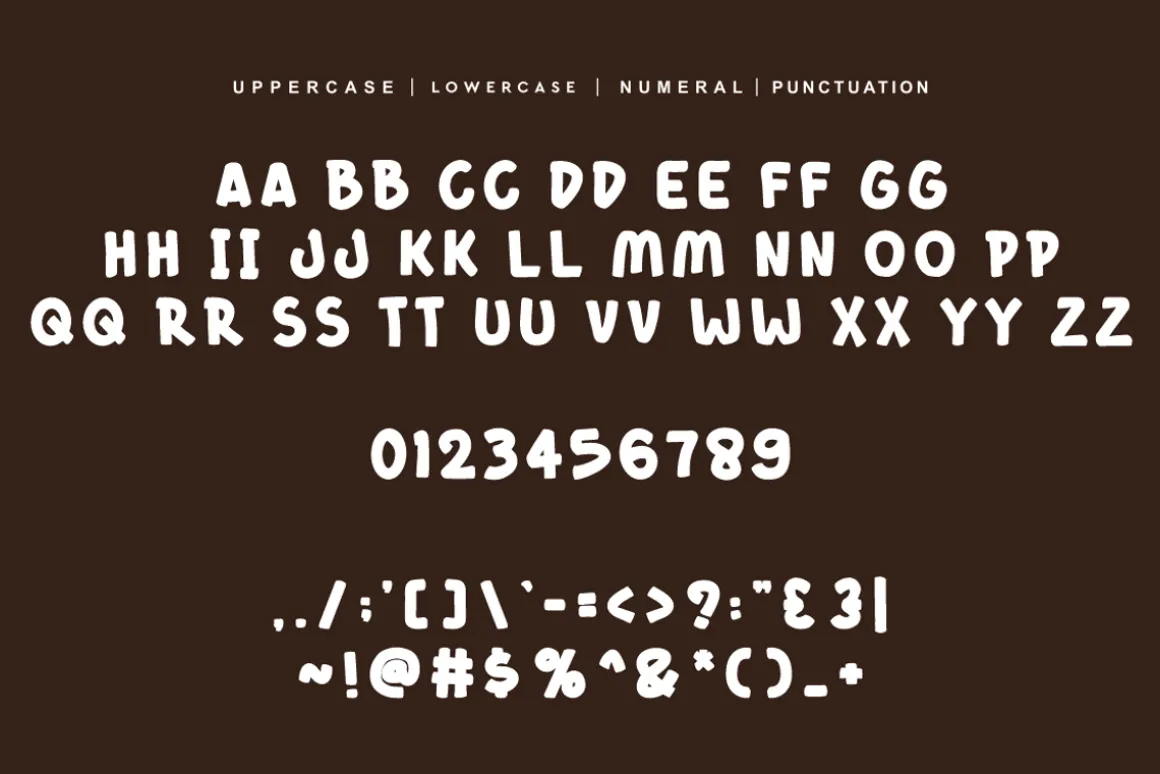 Chokas Sracki - Food Font