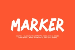Choltak - Paint Brush Font