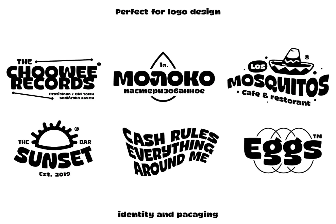 Choowee Typeface
