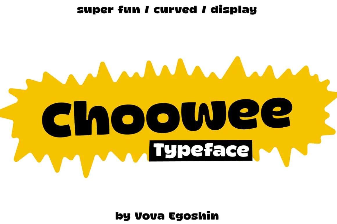 Choowee Typeface