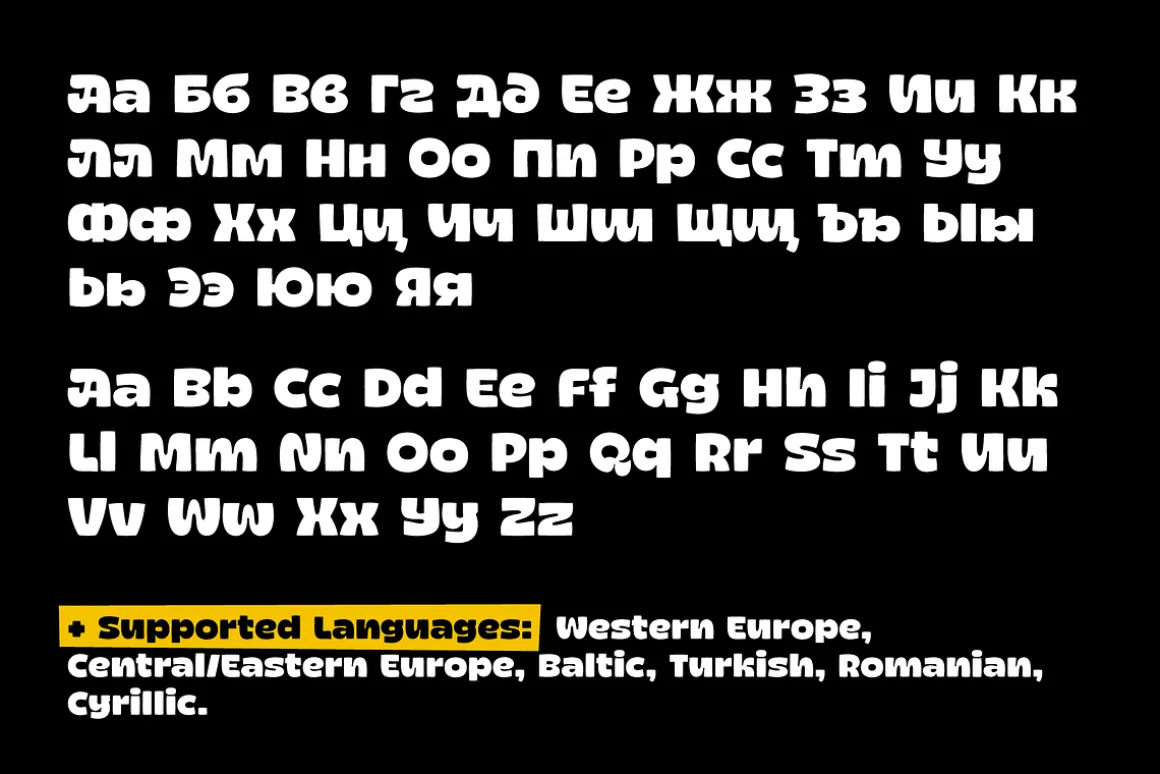 Choowee Typeface