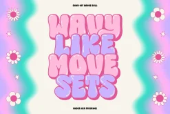 Choret Fudyng Bubble Typeface