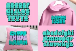 Choret Fudyng Bubble Typeface
