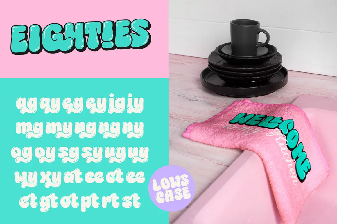 Choret Fudyng Bubble Typeface