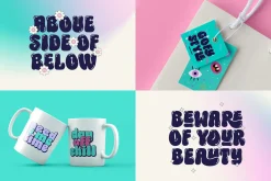 Choret Fudyng Bubble Typeface