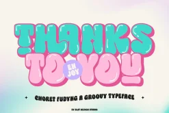 Choret Fudyng Bubble Typeface