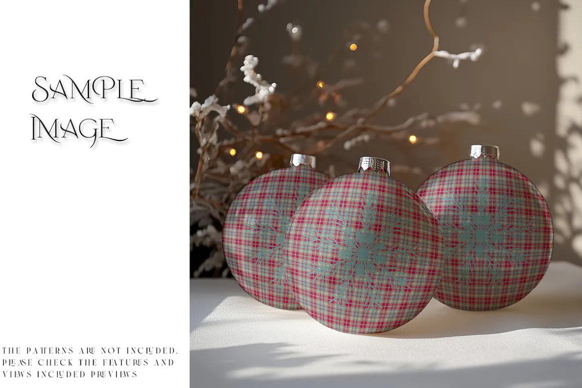 Christmas Balls Mockups
