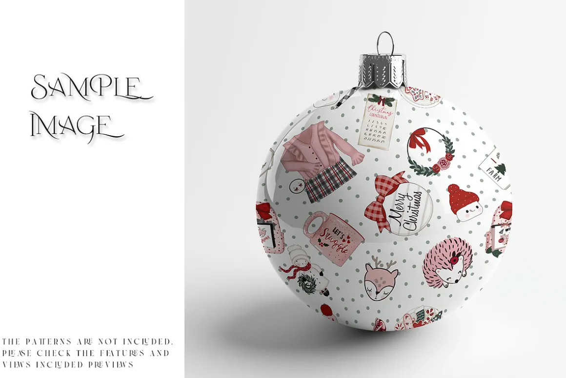 Christmas Balls Mockups