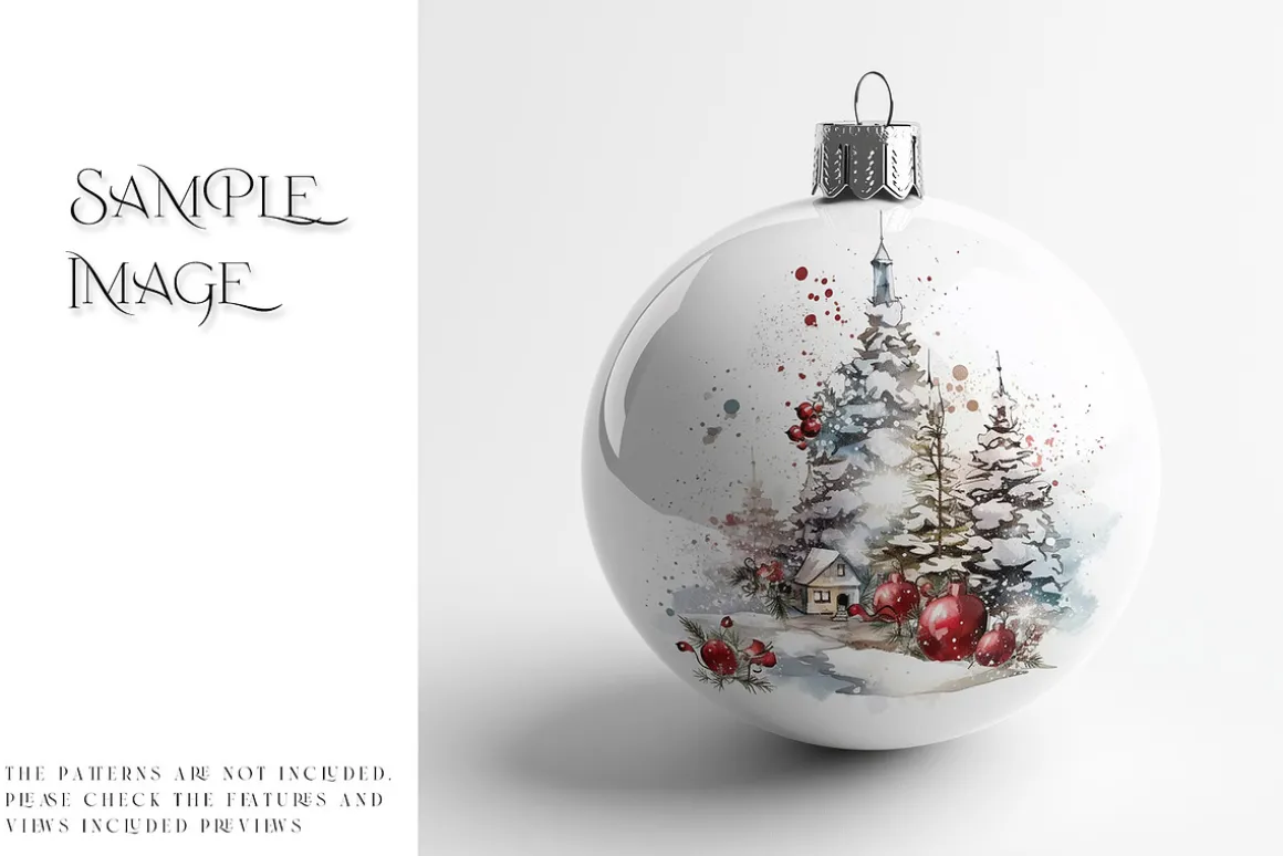 Christmas Balls Mockups