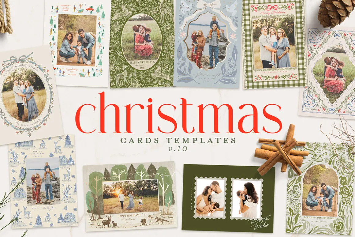 Christmas Card Templates 2025
