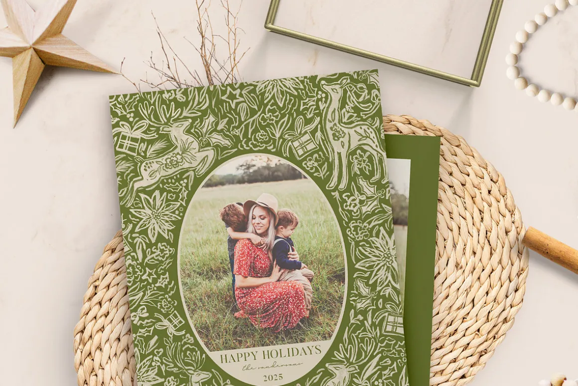 Christmas Card Templates 2025