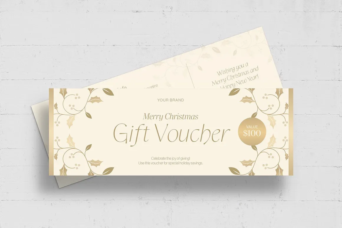 Christmas Gift Voucher & Coupon