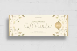 Christmas Gift Voucher & Coupon