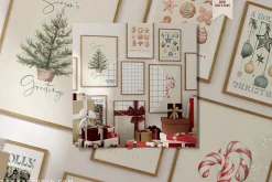 Christmas Mockup Gallery Wall