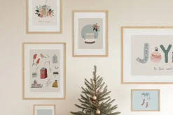 CHRISTMAS BABY Cute Nursery Mockups