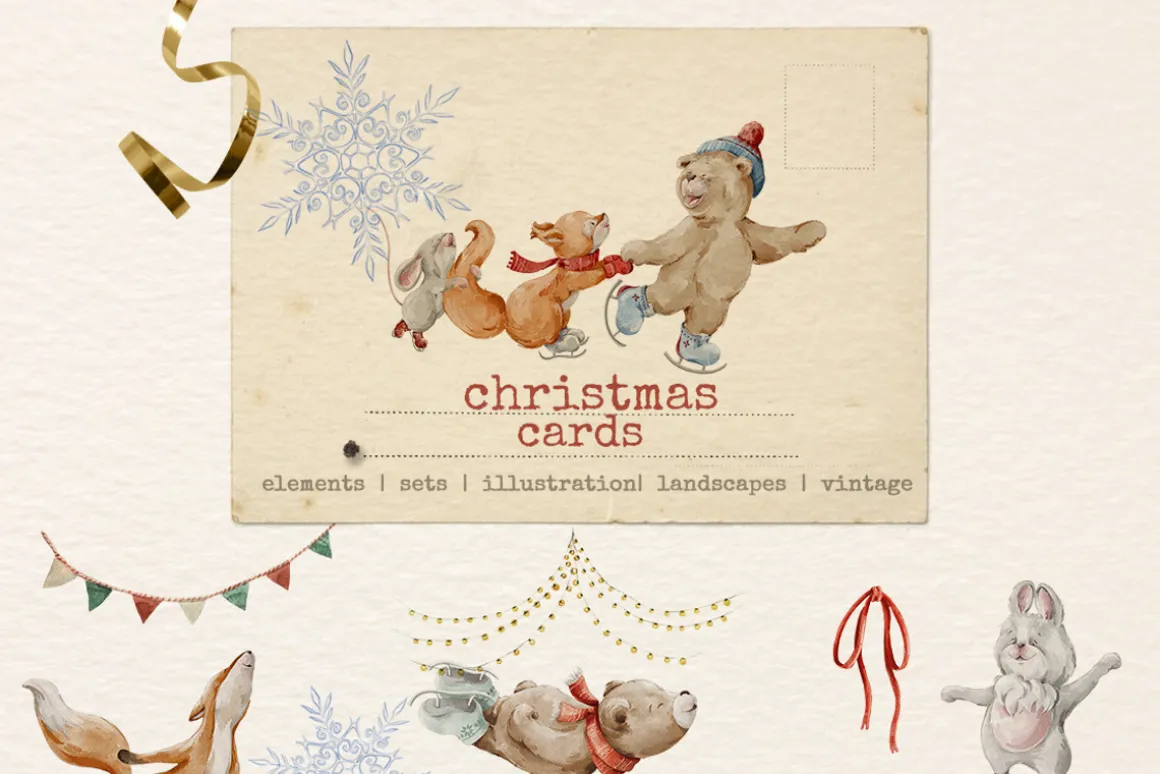 Christmas cards Vintage collection