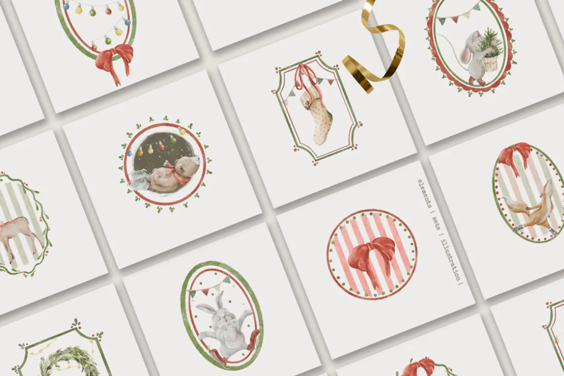 Christmas cards Vintage collection