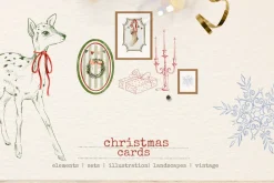 Christmas cards Vintage collection