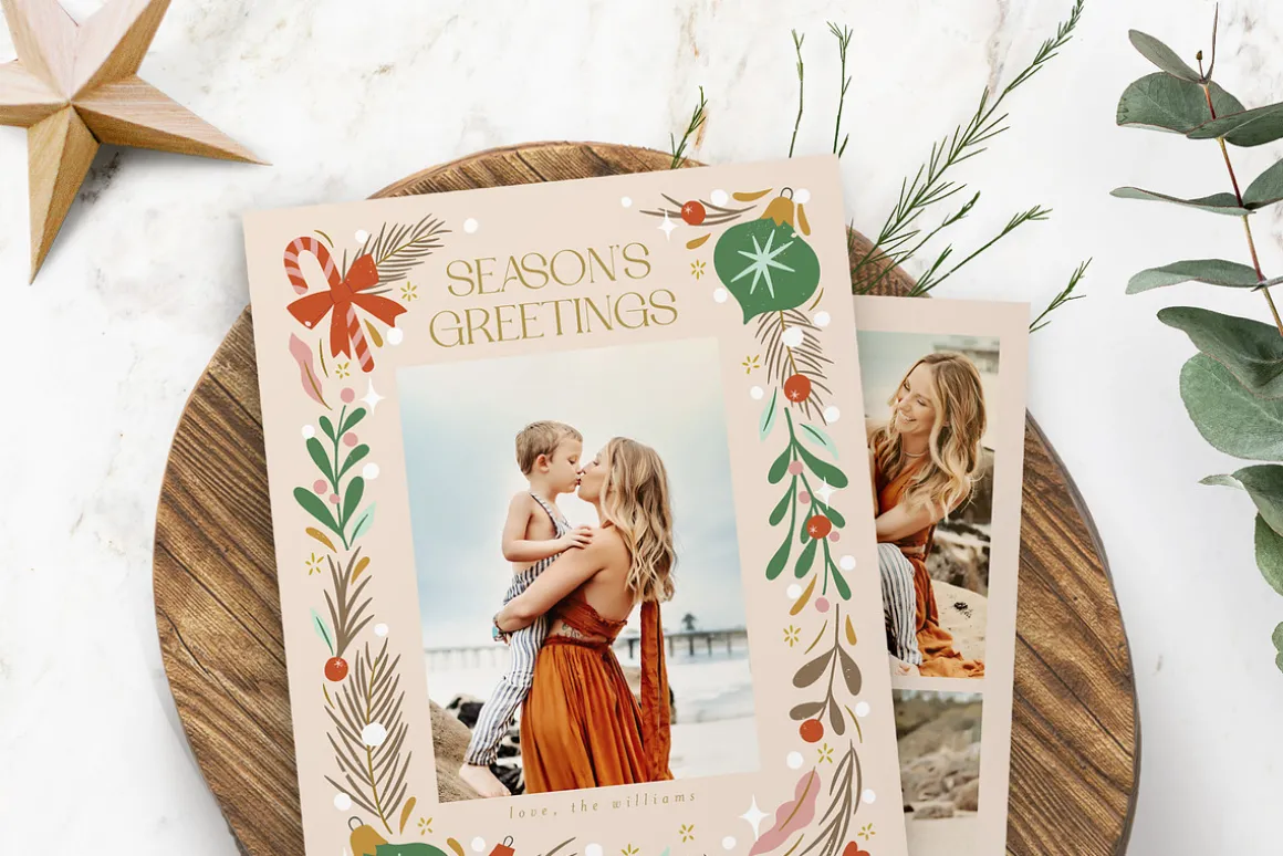 Christmas card templates 2023