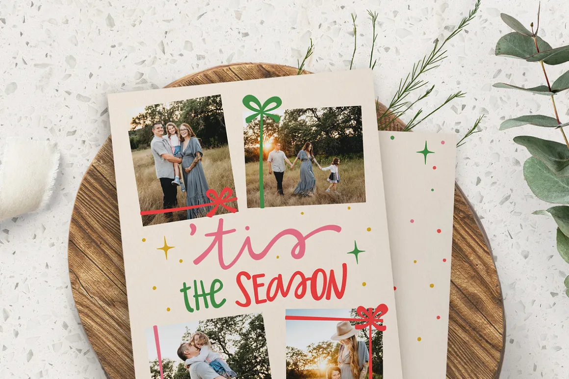 Christmas card templates 2023