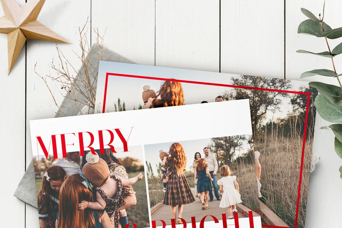 Christmas card templates 2023