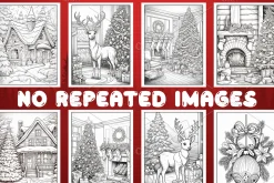 128 Christmas Coloring Pages