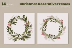 Christmas Decorative Frames