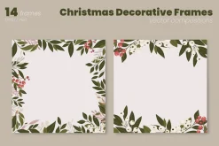 Christmas Decorative Frames