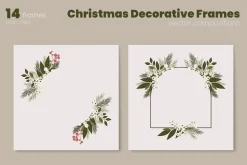 Christmas Decorative Frames