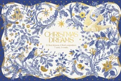 Christmas dreams. Blue & white