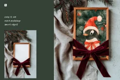 22 Christmas Frame Mockup