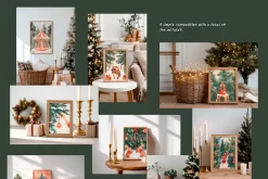 22 Christmas Frame Mockup