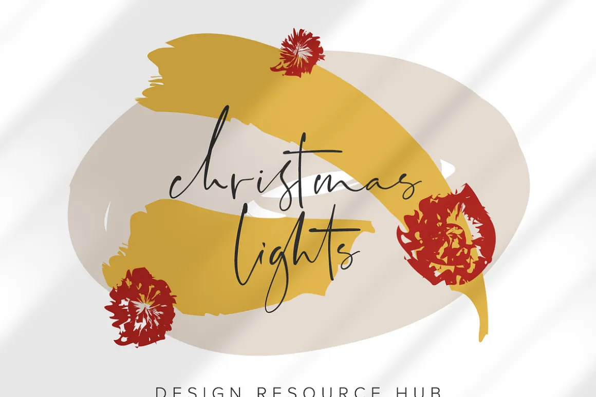 Christmas Lights Procreate Palette