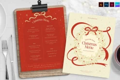 Christmas Menu Template