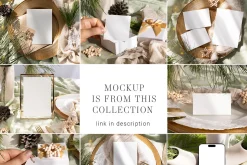 Christmas Mug Mockup Tea Cup Xmasch3