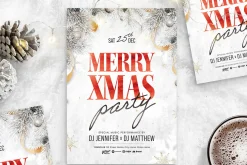 Christmas Party Flyer Template