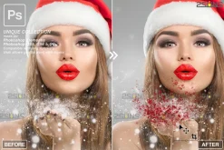 Christmas Photoshop overlay