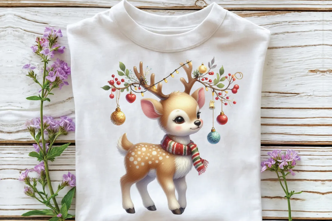 Christmas Reindeer Clipart