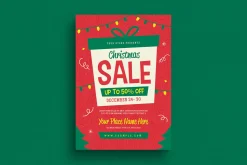 Christmas Sale Event Flyer