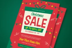 Christmas Sale Event Flyer