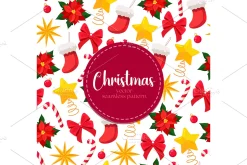 Christmas seamless pattern