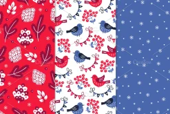 12 Christmas Seamless Patterns